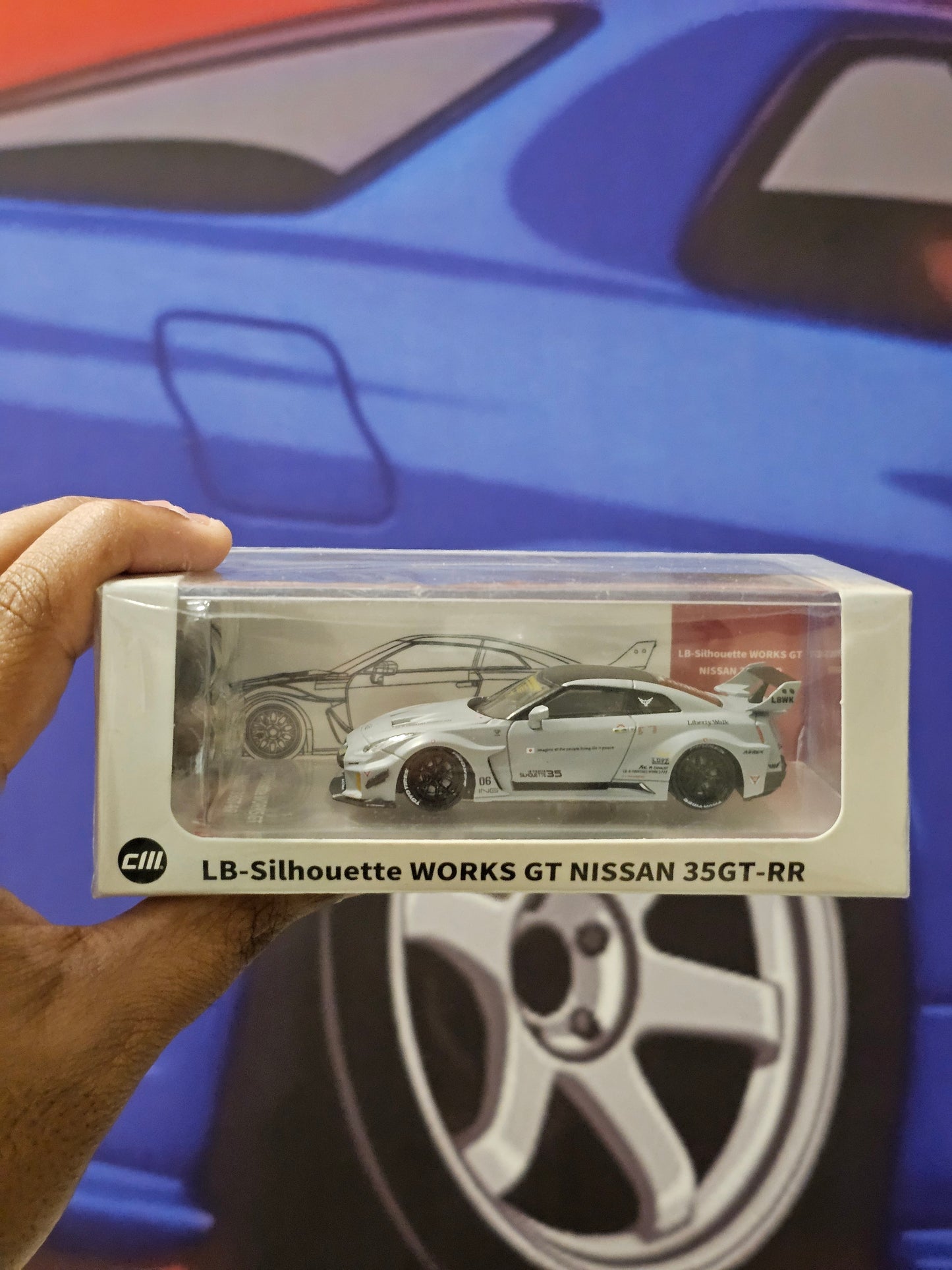 CM Model 1/64 LB-Silhouette WORKS GT Nissan 35GT-RR