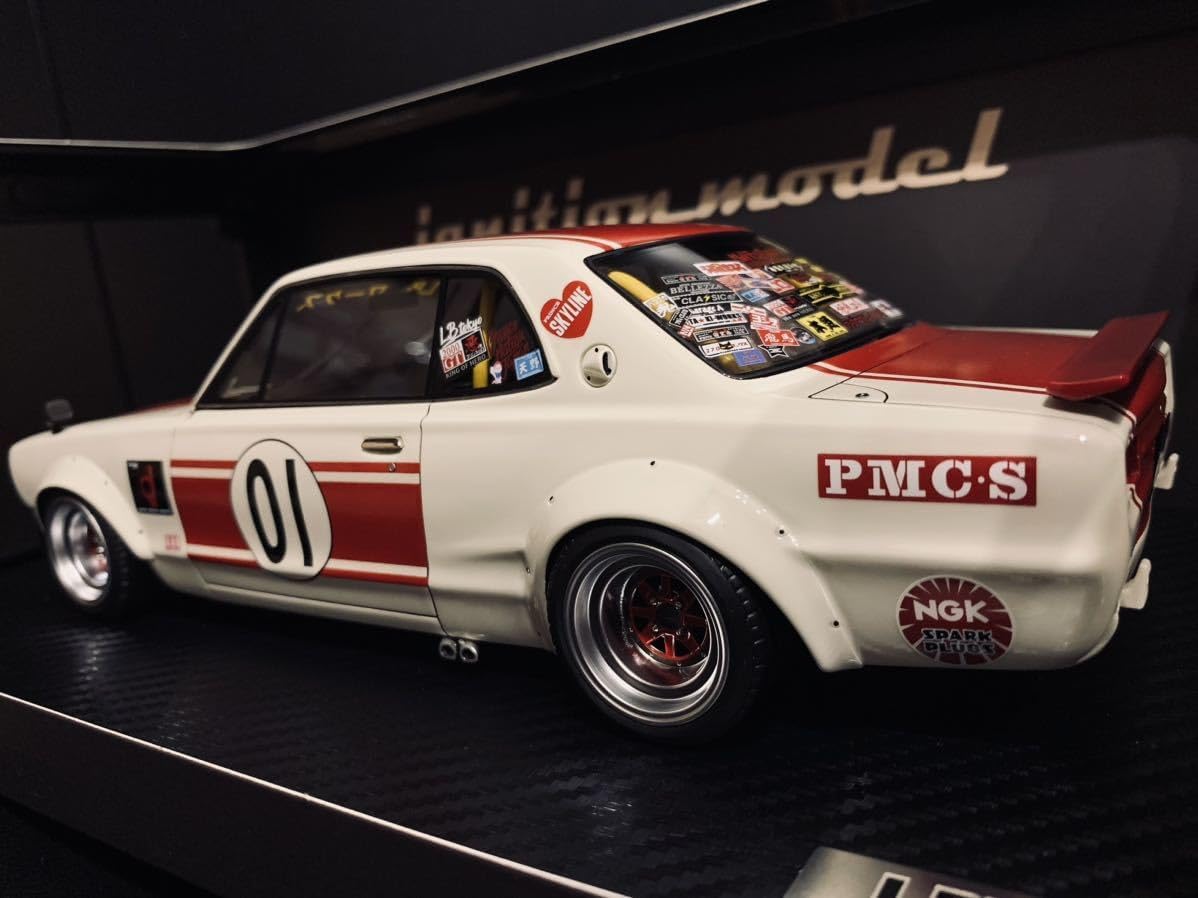 Ignition Model 1:18 Nissan Skyline 2000 GT-R (KPGC10) – LB-Works