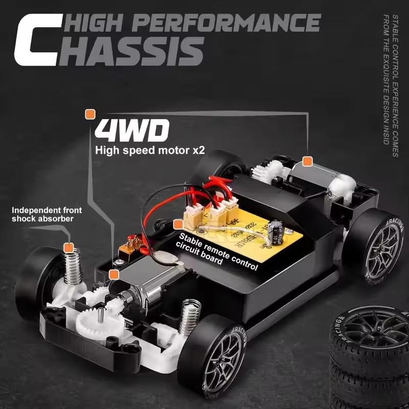 BMW 1:24 Scale High Speed 4WD RC Drift