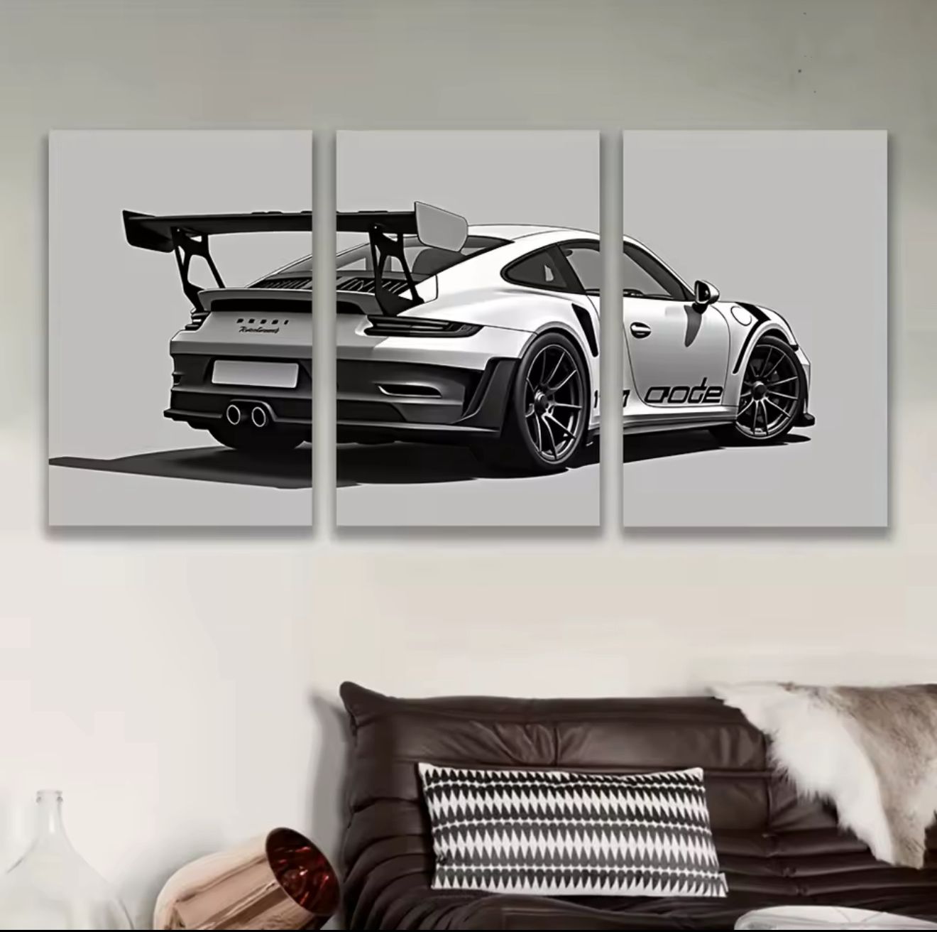Porsche 911 GT3 RS: Precision Trio – Premium Wall Art