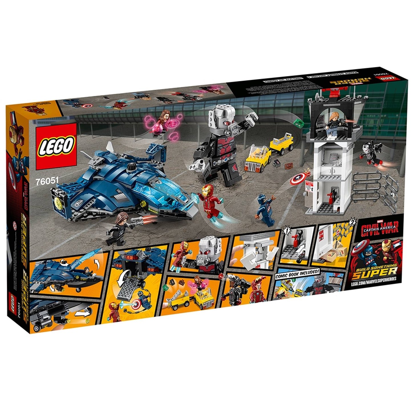 Lego Marvel Super Hero Airport Battle