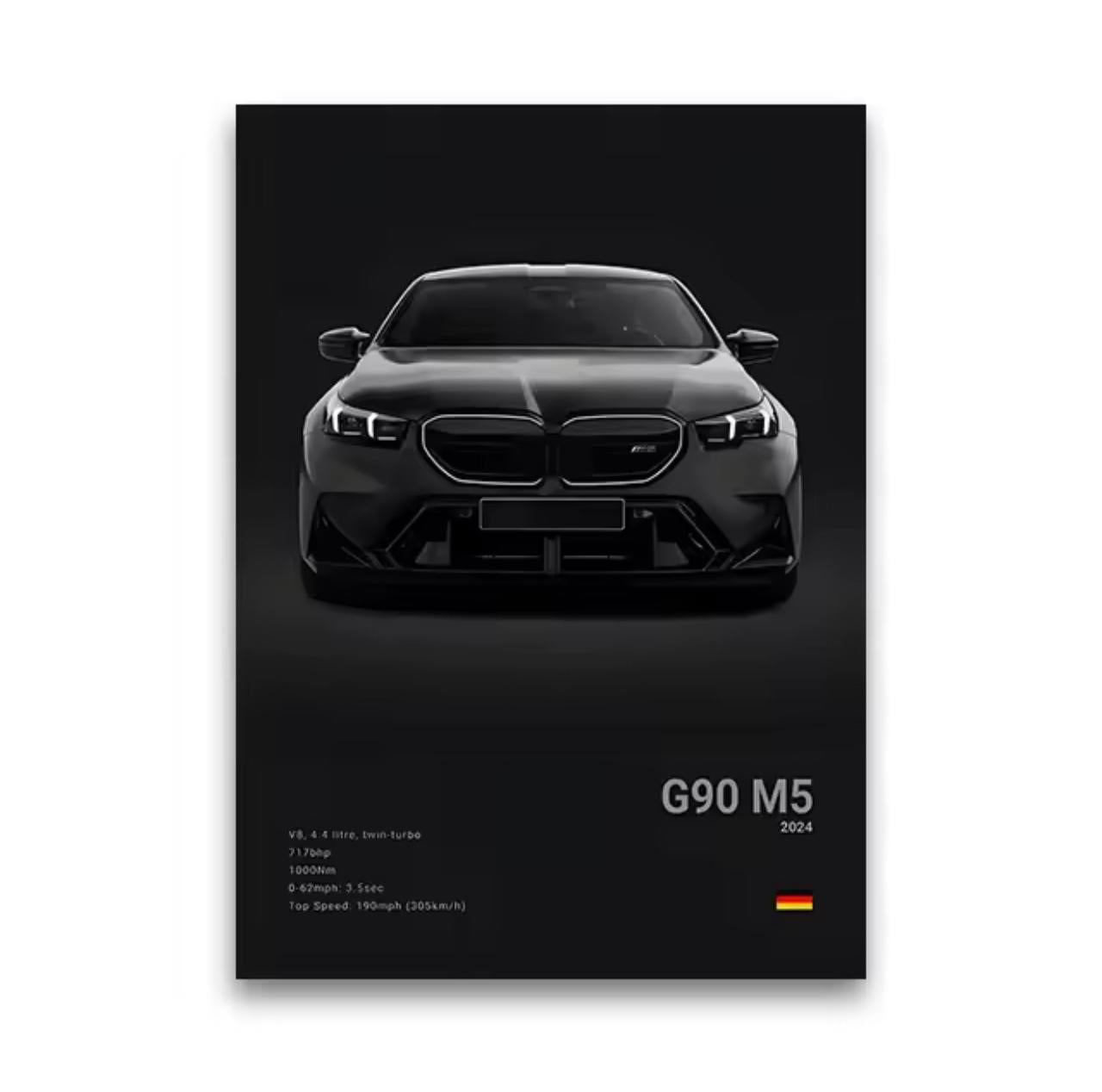 BMW G90 M5 2024 – Premium Automotive Wall Art