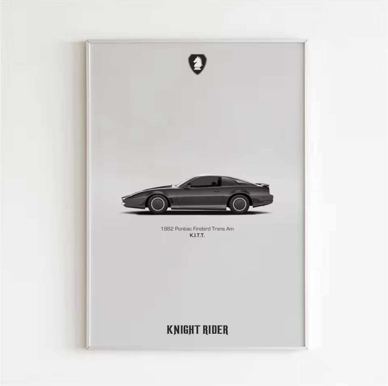 Knight Rider: K.I.T.T. – Premium Wall Art