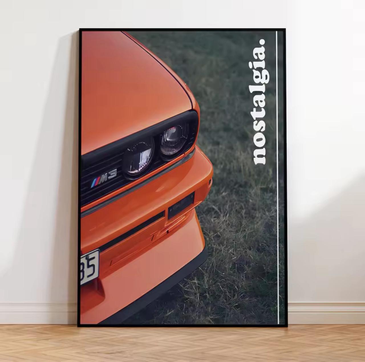 Euro Classic: Retro Nostalgia – Premium Wall Art