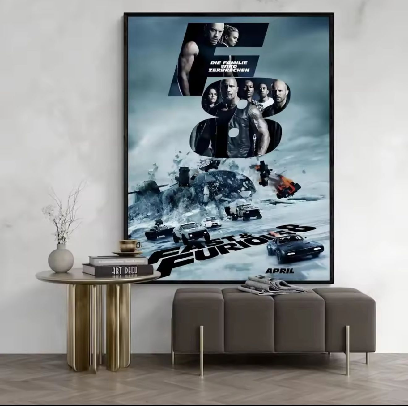 F8 Movie Poster – Premium Wall Art