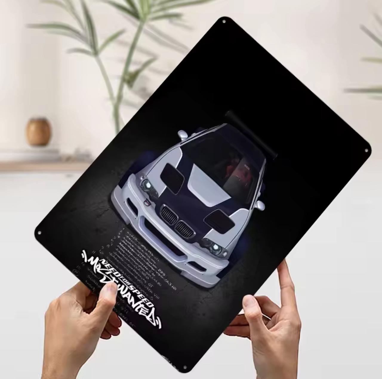 Need for Speed: Most Wanted Legend – Premium Metal Sign (20x30 cm)