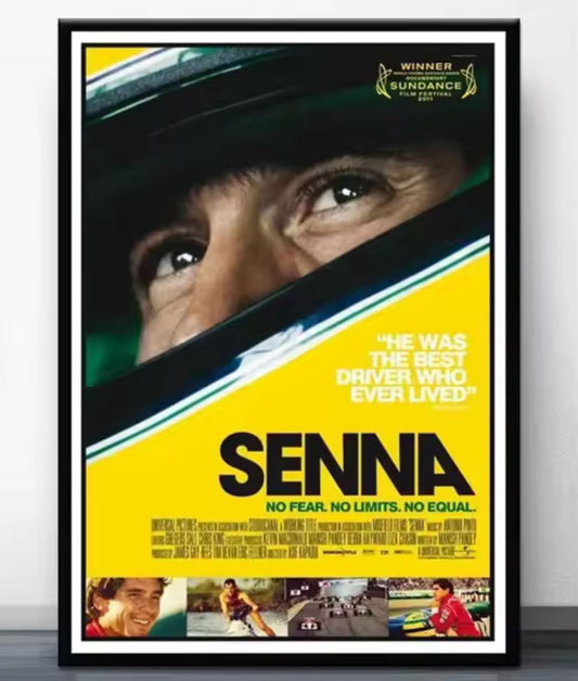 Senna: No Fear, No Limits – Premium Wall Art