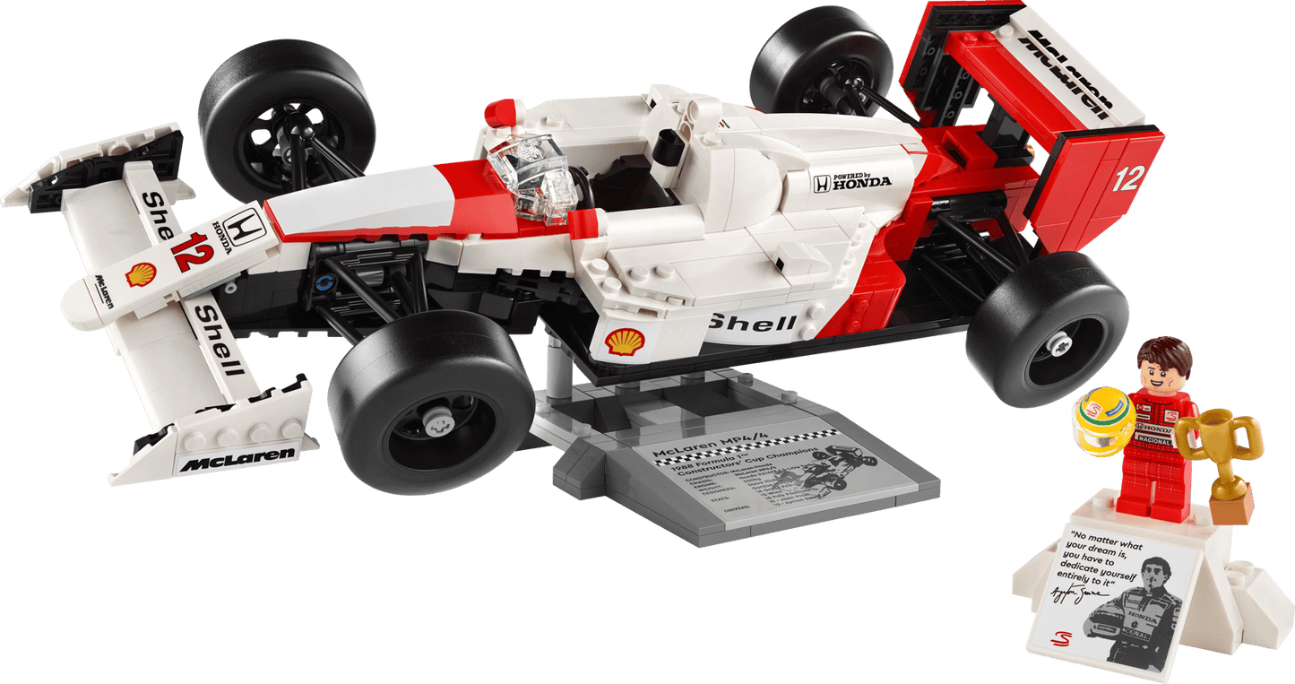 LEGO® Icons McLaren MP4/4 & Ayrton Senna