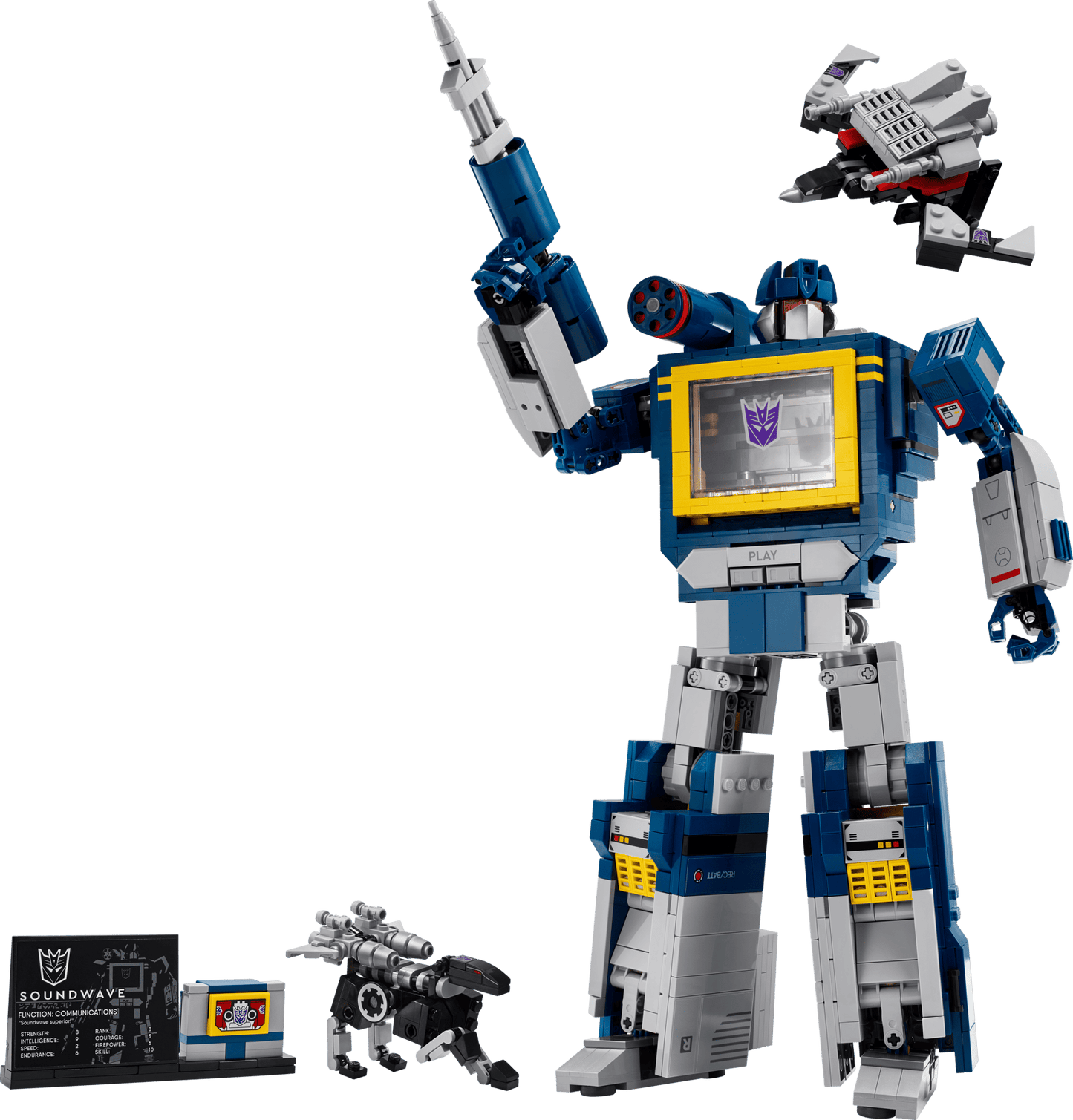 LEGO® Icons Transformers: Soundwave