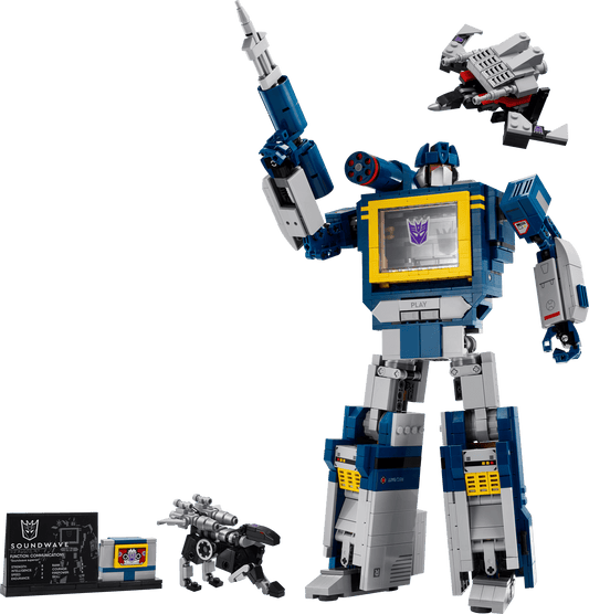 LEGO® Icons Transformers: Soundwave