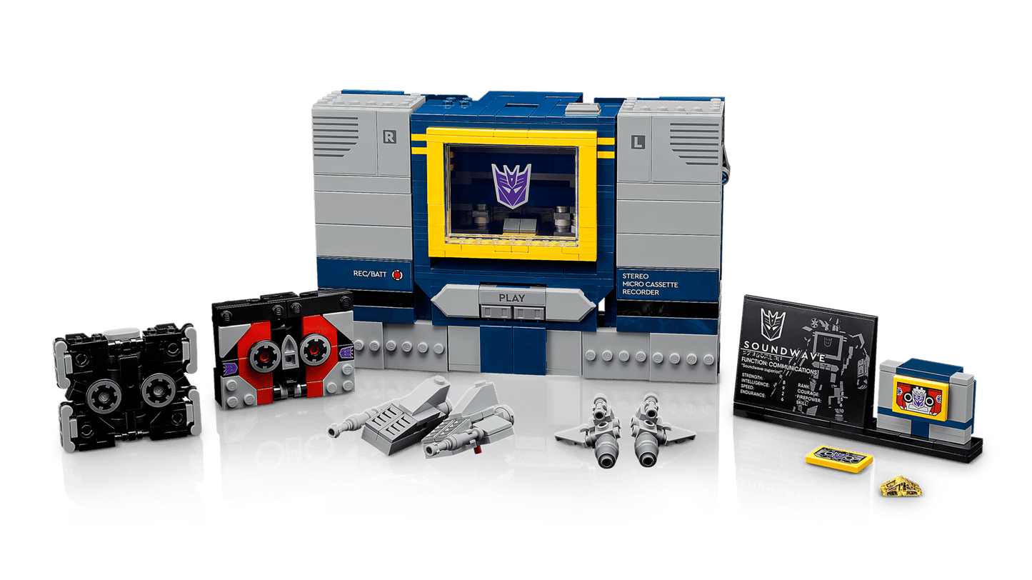 LEGO® Icons Transformers: Soundwave