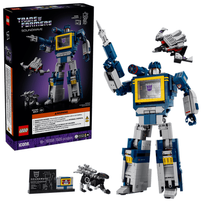 LEGO® Icons Transformers: Soundwave