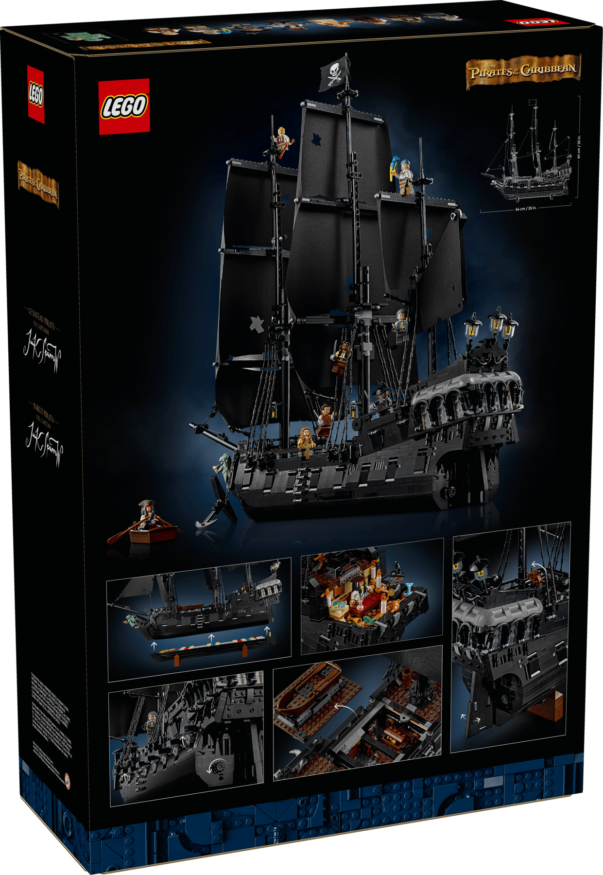 LEGO® Icons Captain Jack Sparrow’s Pirate Ship