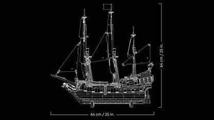 LEGO® Icons Captain Jack Sparrow’s Pirate Ship