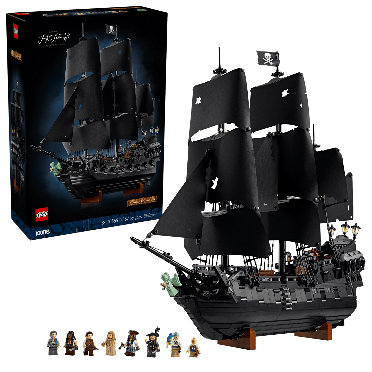 LEGO® Icons Captain Jack Sparrow’s Pirate Ship