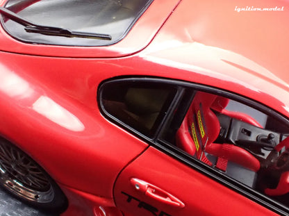 Ignition Model 1/18 Toyota TRD Supra (A80) 3000GT – Red