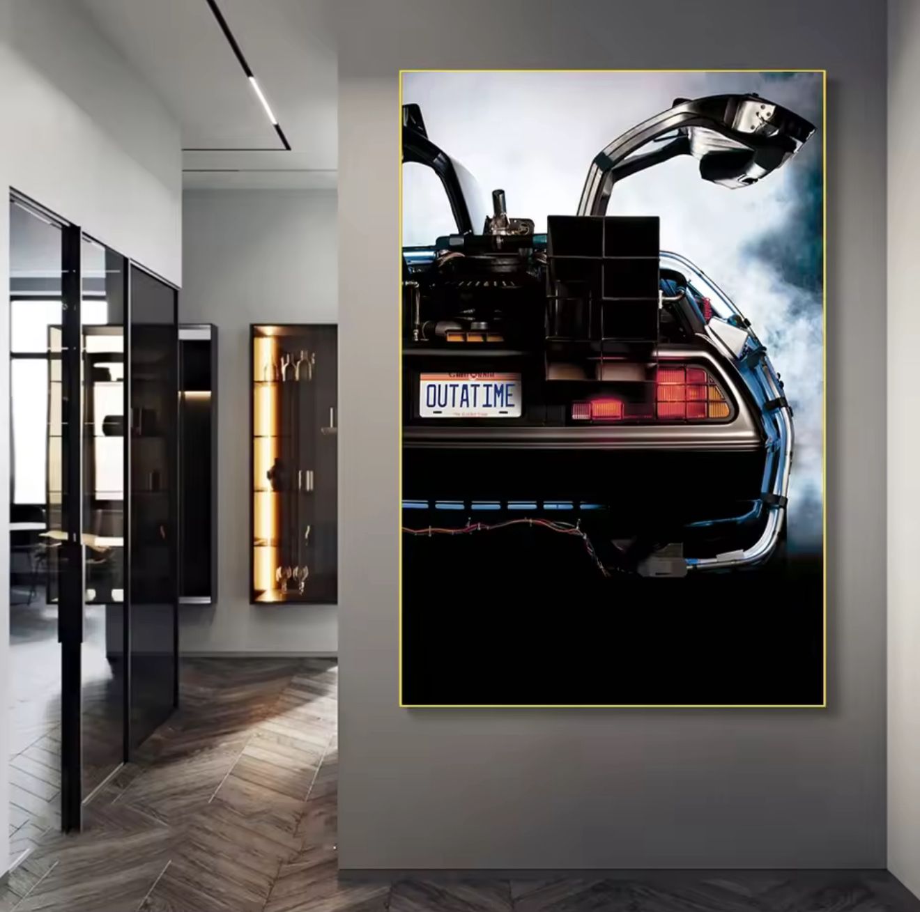 Timeless Icon: DeLorean – Premium Wall Art