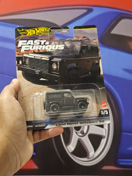 Hotwheels Premium Land Rover Defender 90