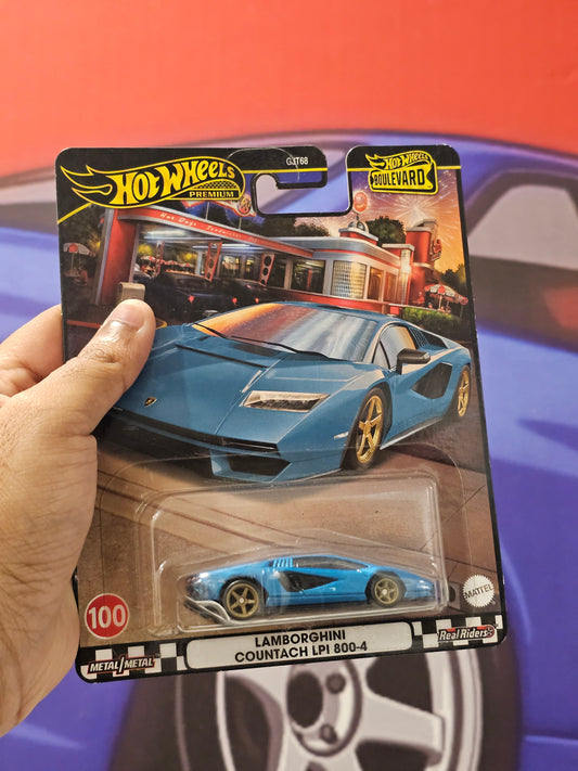 Hotwheels Premium Lamborghini Countach LPI 800-4
