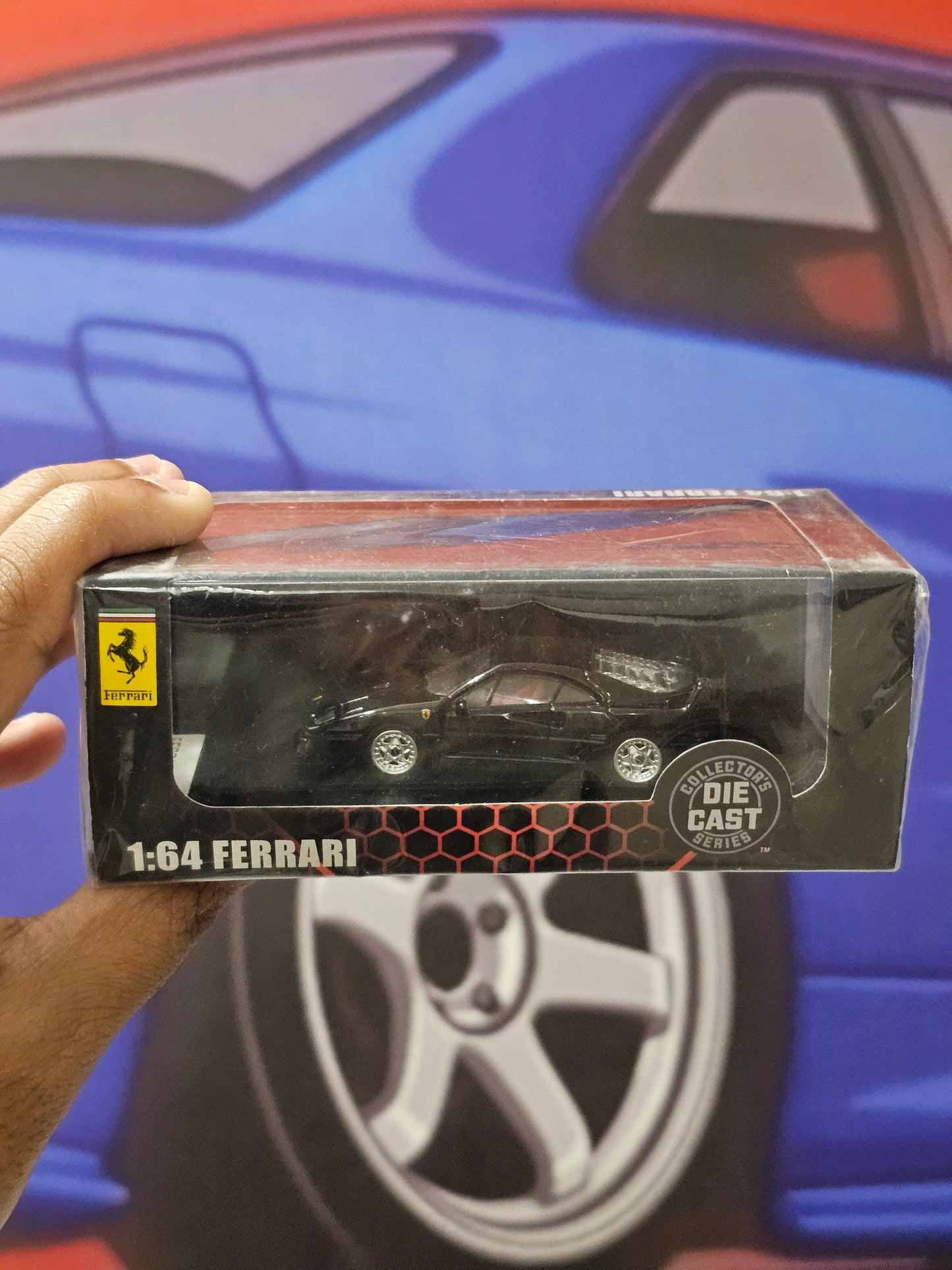 Collector's Diecast Series 1/64 Ferrari F40 - Black