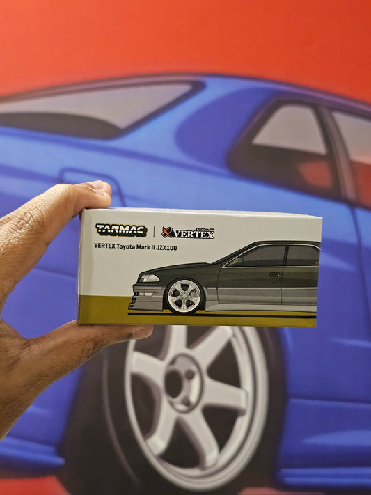 Tarmac Works 1/64 Scale VERTEX Toyota Mark II JZX100