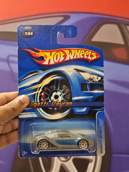 Hotwheels Classic Bugatti Veyron (Silver) – Rare Release