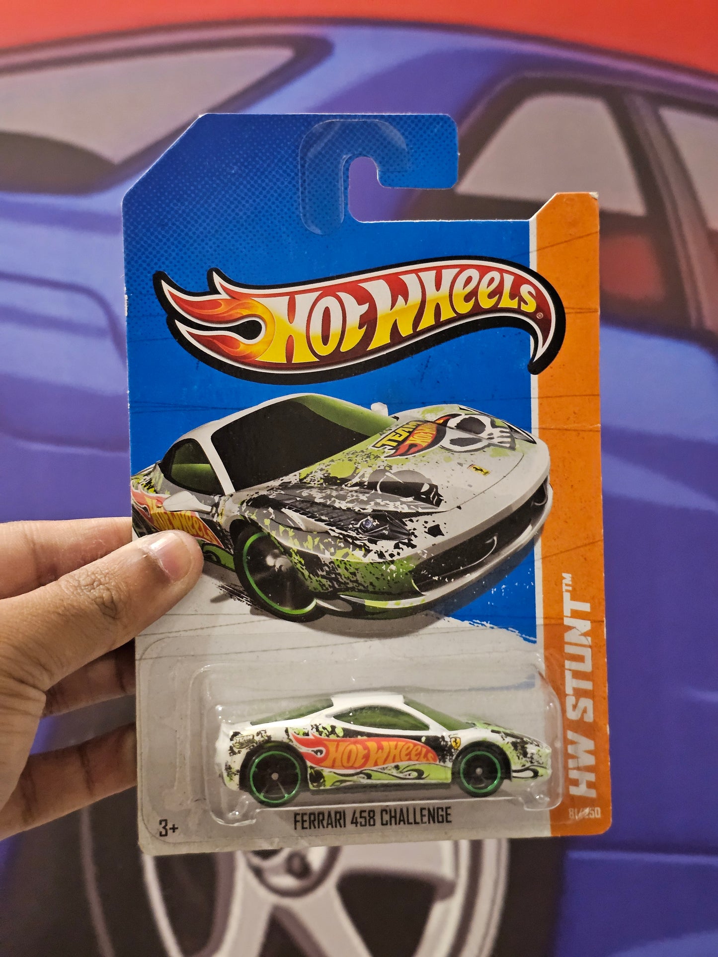 Hotwheels HW Stunt Ferrari 458 Challenge