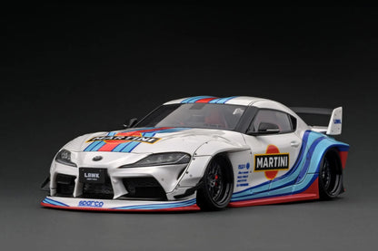 Ignition Model 1/18 LB-Works Toyota Supra MK5 – Martini Livery