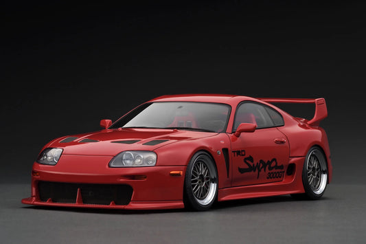 Ignition Model 1/18 Toyota TRD Supra (A80) 3000GT – Red