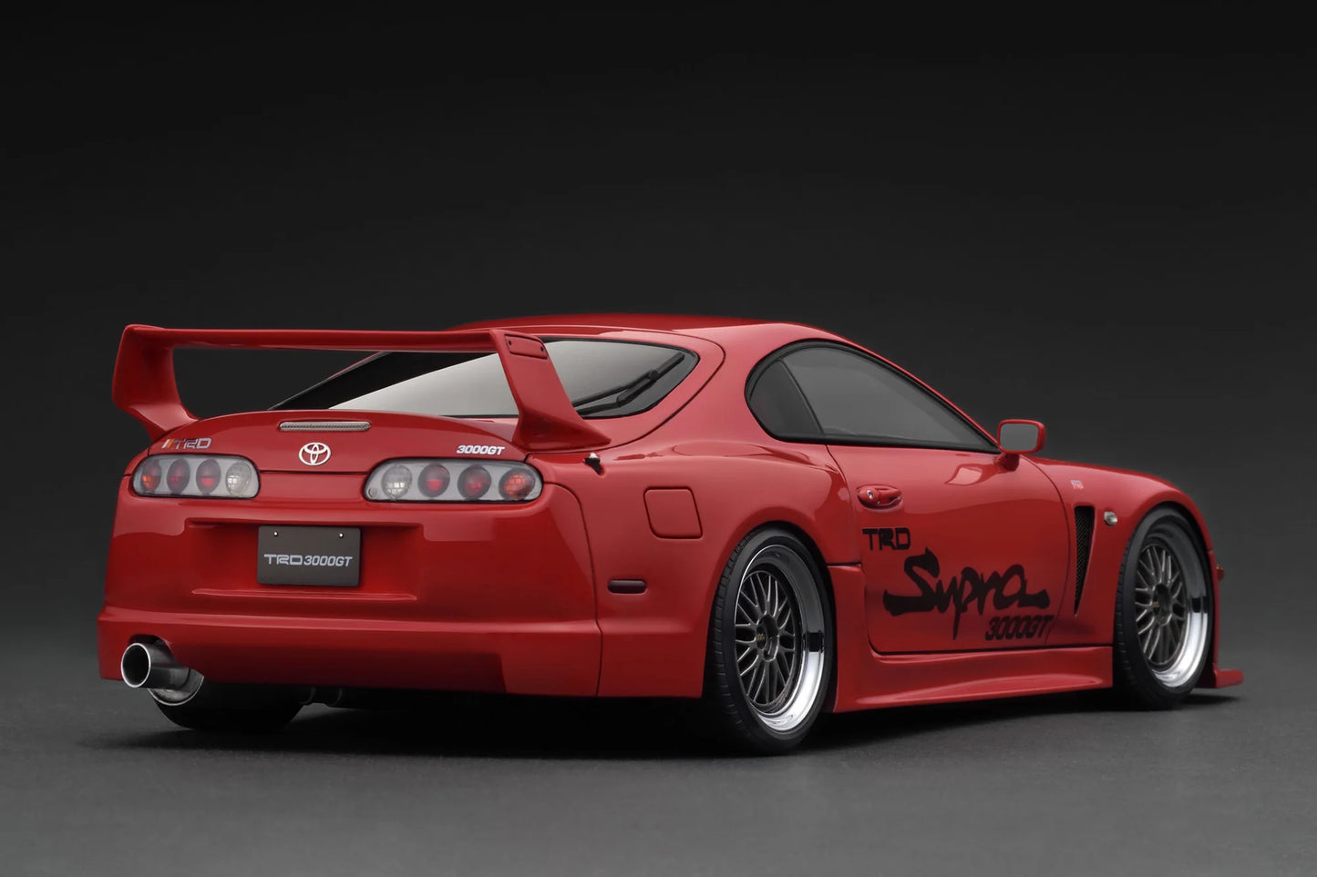 Ignition Model 1/18 Toyota TRD Supra (A80) 3000GT – Red