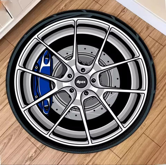Apex Performance Wheel Fluffy Rug