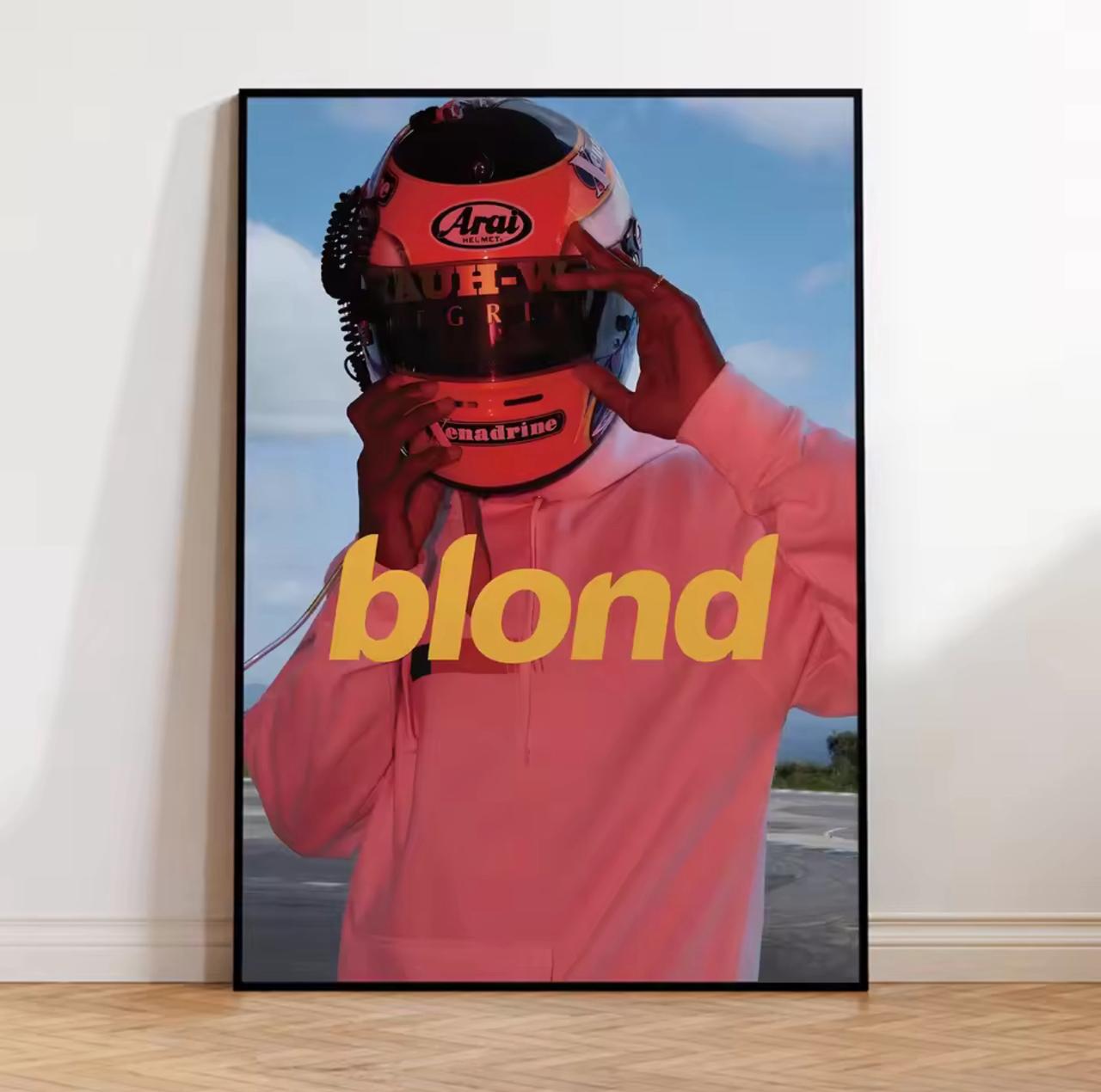 Blonde: Racing Aesthetic – Premium Wall Art