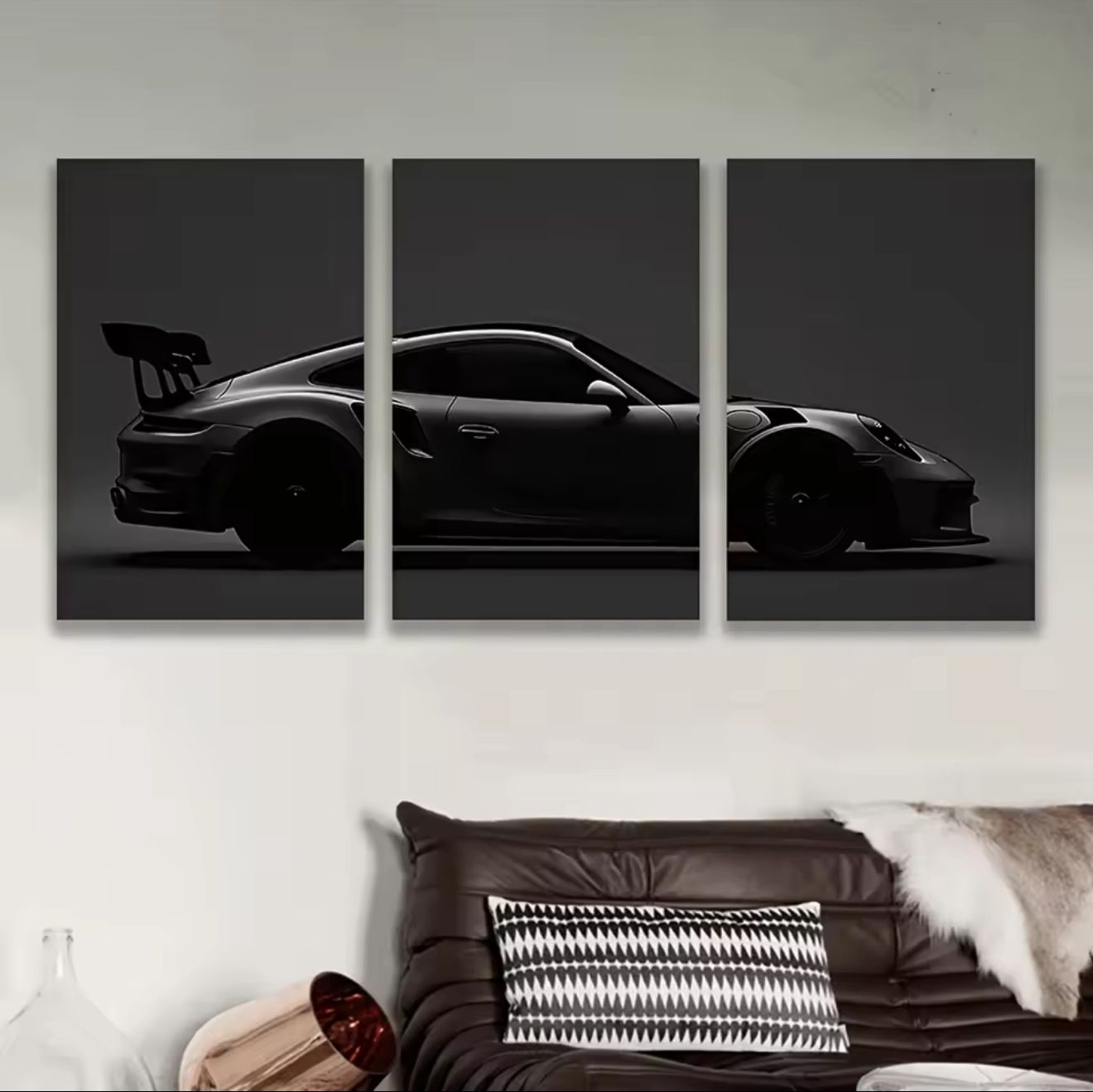 Porsche 911 GT3 RS: Precision Trio – Premium Wall Art
