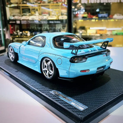 Ignition Model 1/18 Mazda RX-7 (FD3S) RE Amemiya – Light Blue