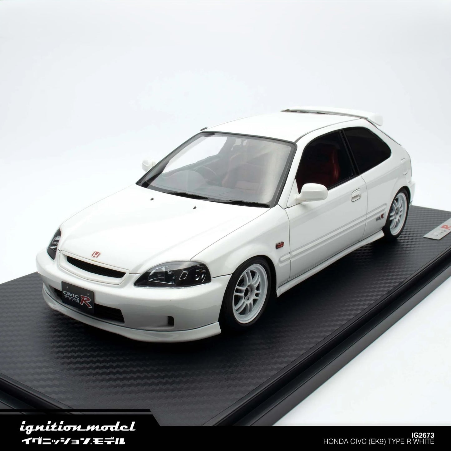 Ignition Model 1/18 Honda Civic (EK9) Type R (White)