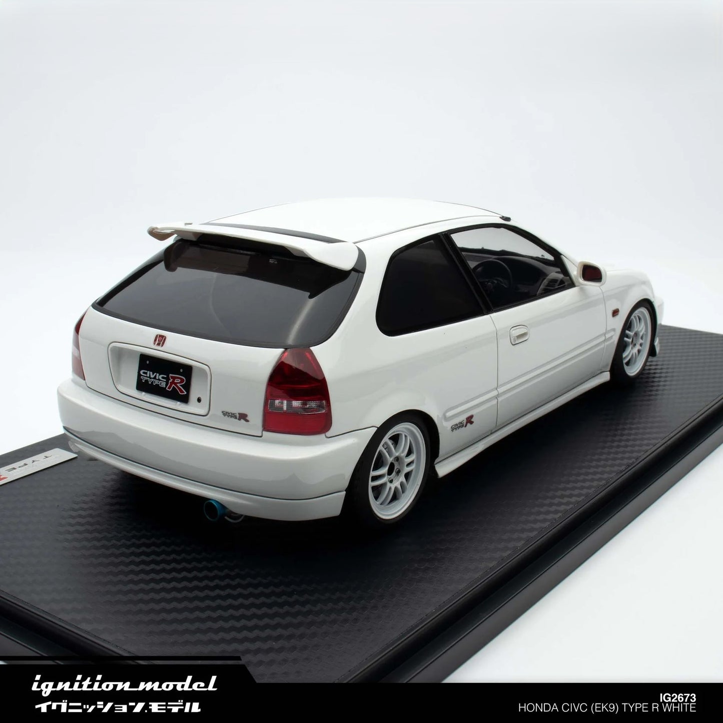 Ignition Model 1/18 Honda Civic (EK9) Type R (White)