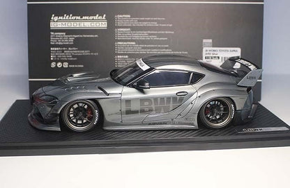 Ignition Model 1/18 LB-WORKS Toyota Supra MK5 – Dark Grey