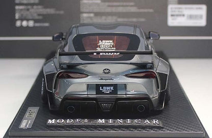 Ignition Model 1/18 LB-WORKS Toyota Supra MK5 – Dark Grey