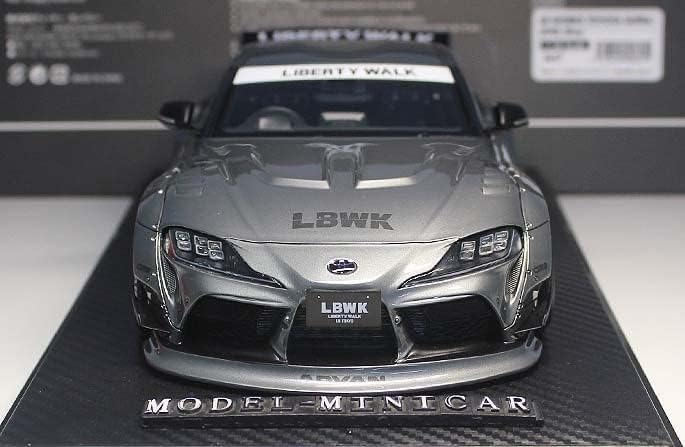 Ignition Model 1/18 LB-WORKS Toyota Supra MK5 – Dark Grey