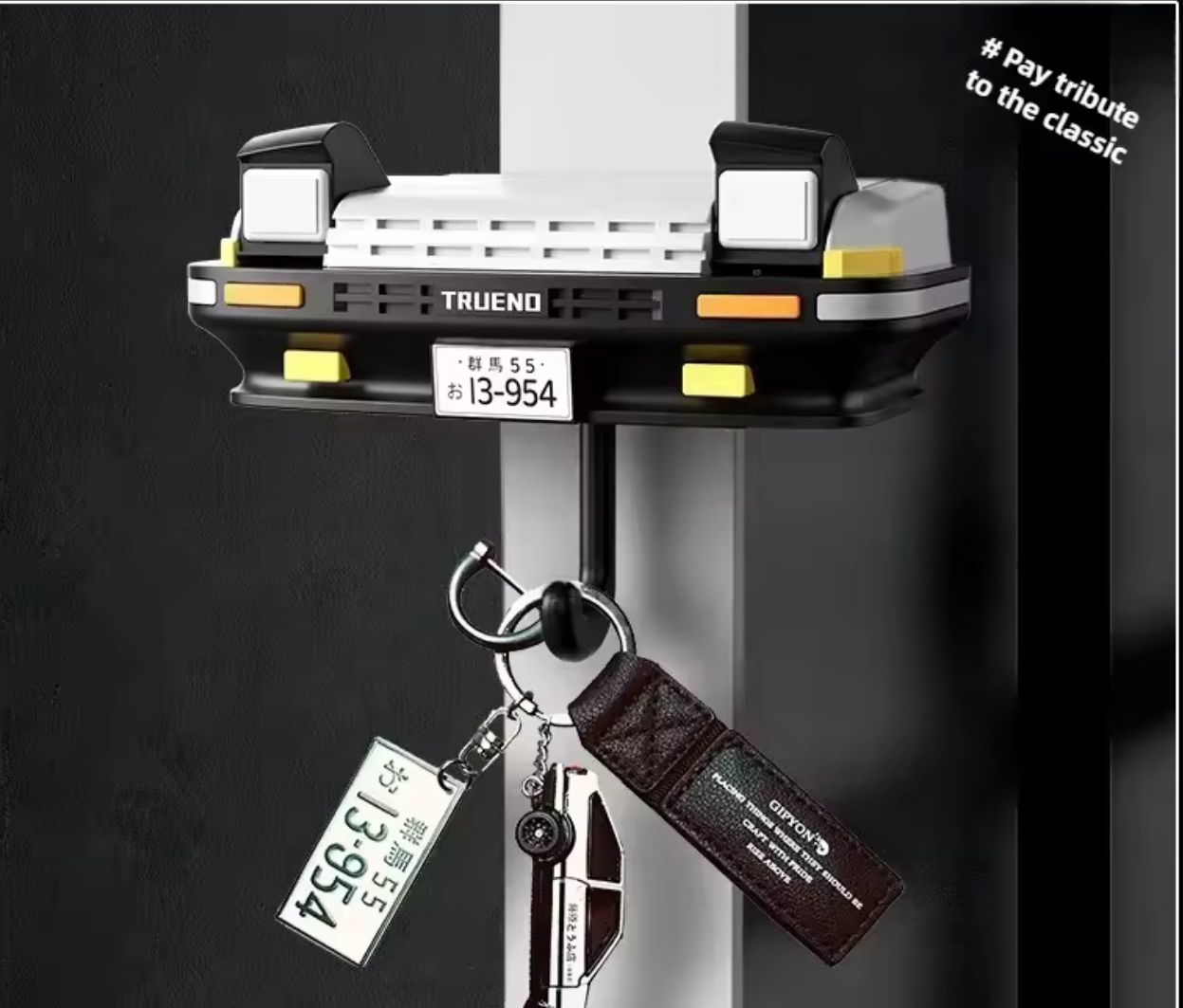 AE86 Trueno: Drift Legend "Pop Up"– Premium JDM Key Holder