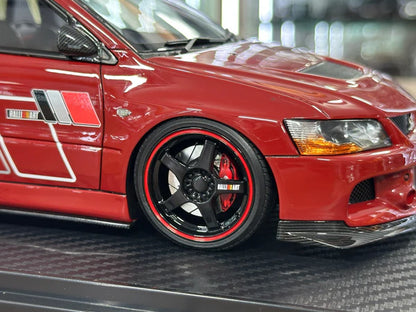 Ignition Model 1/18 Mitsubishi Lancer Evolution IX MR (CT9A) – Red (IG2374)