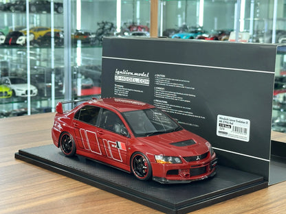 Ignition Model 1/18 Mitsubishi Lancer Evolution IX MR (CT9A) – Red (IG2374)