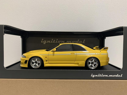 Ignition Model 1/18 Nismo 400R (BCNR33) – Yellow