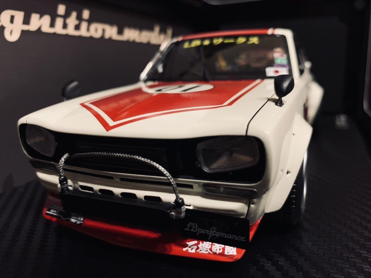 Ignition Model 1:18 Nissan Skyline 2000 GT-R (KPGC10) – LB-Works