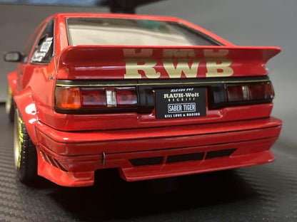 Ignition Model 1/18 Toyota Corolla Levin (AE86) – Red