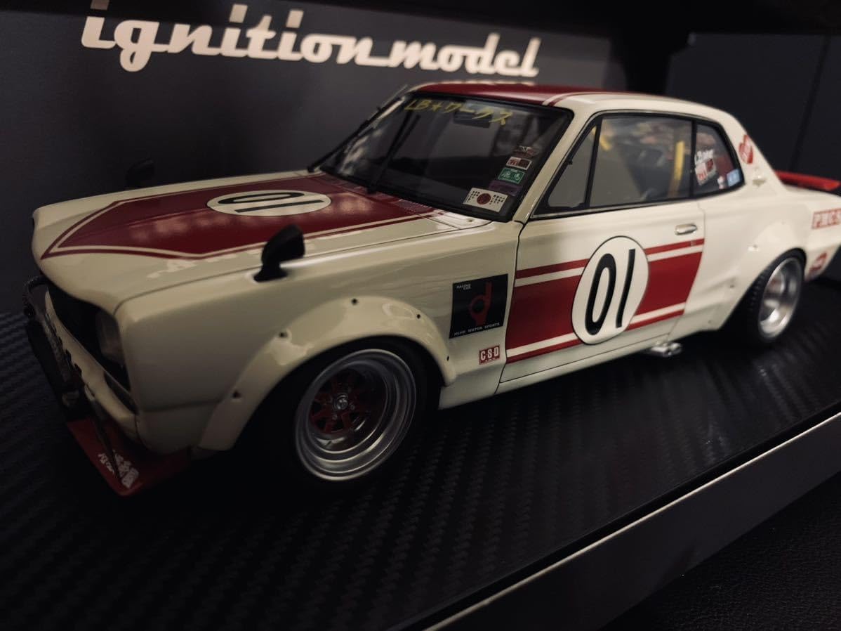 Ignition Model 1:18 Nissan Skyline 2000 GT-R (KPGC10) – LB-Works