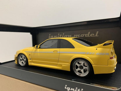 Ignition Model 1/18 Nismo 400R (BCNR33) – Yellow