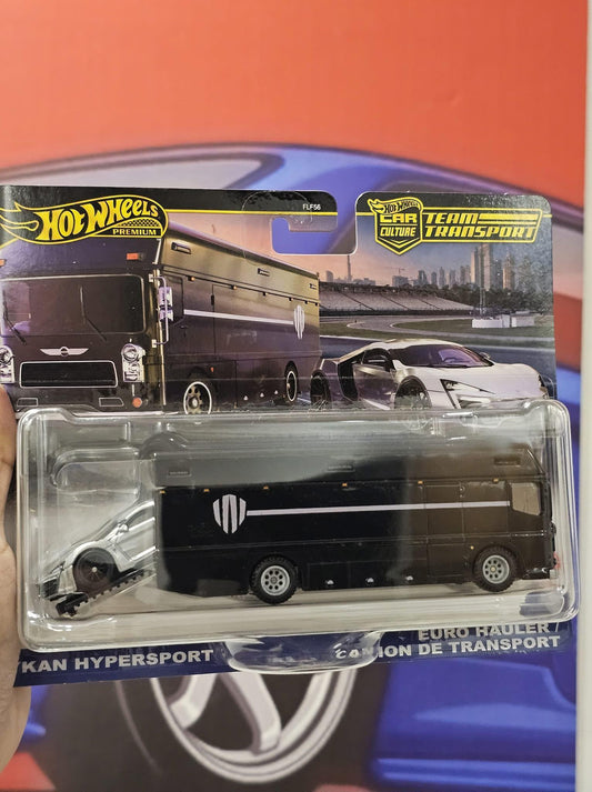 Hot Wheels Premium Team Transport – Lykan Hypersport & Euro Hauler