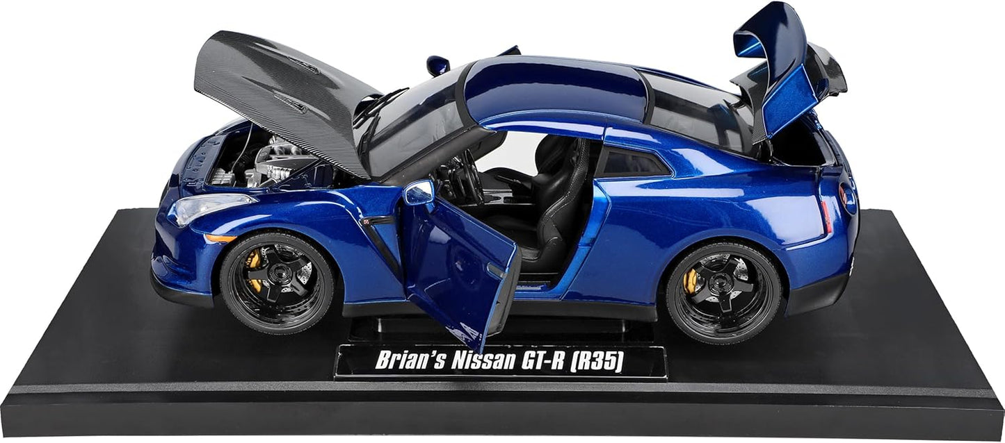 Jada Toys 1/18 Brian's Nissan GT-R (R35) – Furious 7