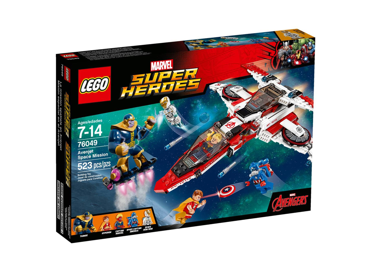 LEGO® Marvel™ Avenjet Space Mission